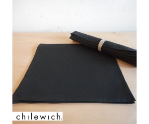 Chilewich Serviette Single schwarz