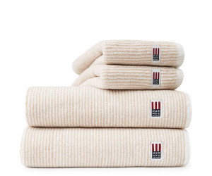 Lexington Handtuch Original Towel white/beige (4 Größen)