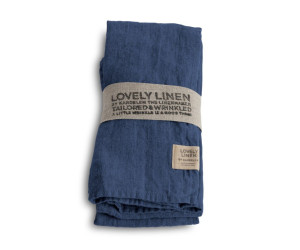 Lovely Linen Stoffservietten Lovely jeansblau (45 x 45 cm) 4er - Set