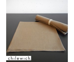 Chilewich Serviette Single taupe 3-er Set