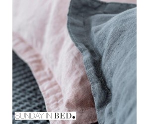 Sunday in Bed Bettwäsche Washed Linen powder 